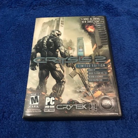 CRYSIS 2 Limited Edition PC DVD-ROM 3D Compatible Rated M 🎮🕹🧨 - Picture 1 of 3